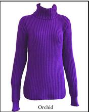 Orchid Tuck Stitch High Neck(LL-16-22)