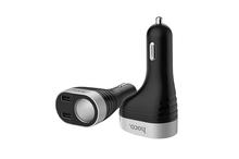 Hoco Z29  Regal Digital Car Charger Car Charger (Black)