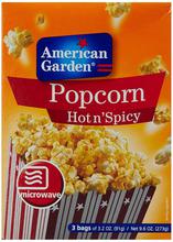 Americana Garden Microwave Popcorn, Hot N Spicy (273g)