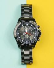 Black Dial Analog Watch For Men