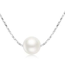 Silver/White Pearl Pendant For Women 11324-1010