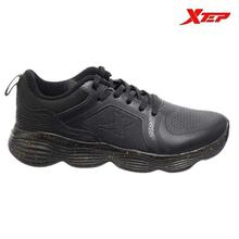 Xtep Black/Golden Lace Up Training Shoes For Men - 982419520693