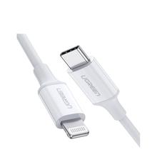 UGREEN USB-C to lightning M/M Cable rubber shell 1m(white)