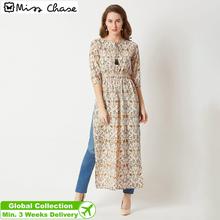 Miss Chase Multicolour Crepe Maxi For Women