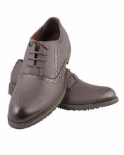 Shikhar Men's Coffee Brown Formal Shoes