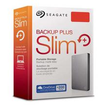 Seagate 2TB Backup Plus Slim Portable External USB 3.0 Hard Drive (Silver)