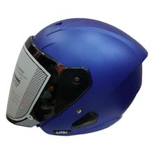 Vega Matt Blue Lark Half Helmet