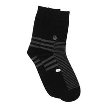 Black 1180 Striped Socks For Men
