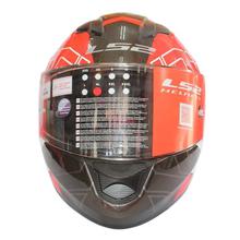 LS2 Stream Evo Red/Black Double Visor Full Helmet