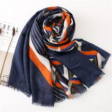 Korean Style Sun Protection Premium Printed Scarves For