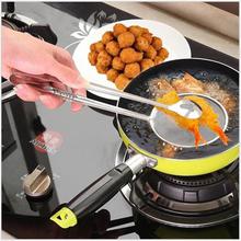 SALE- Kitchen Accessories Stainless Steel Fried Food  Oil Scoop and Raise