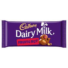 Dairy Milk Chocolate Fruits & Nuts 200gm