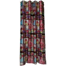 Digital Print Curtains With Pink Floral Patterns