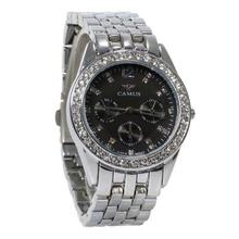 Camus Stone Studded Round Dial Watch For Women