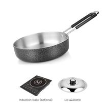 Madhu Induction Based Fry Pan with Lid (20cm)-1 Pc