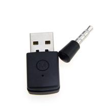 2.4G ISM Band USB Adapter for PS4 Bluetooth Earphone - Silver + Black