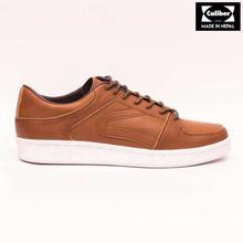 Caliber Shoes Tan Brown Casual Lace Up Shoes For Men - ( 509 C )