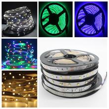 RGB LED strip light 5m 60LEDs/m SMD 2835 LED strip DC 12V IP65