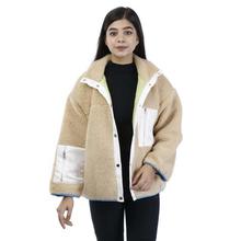 Solid Fur Jacket For Women