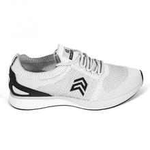 Light Weight Knitted Black Sports Shoe With Show Shoe Lace - (813)