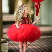 Newborn Baby Party Dresses for Girls 1st Year Birthday Tutu Dress