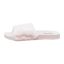 Pink Fur Slippers for Women