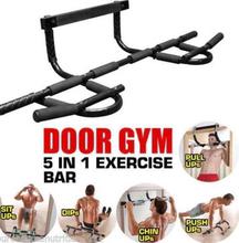 PULL UP BAR DOOR GYM Xtreme Upper Body Workout Bar Fitness Abs Push Up Exercise Door