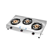 Unirize Solitare 3 Burner (Big Burner) Automatic Gas Stoves