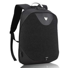 Anti Theft Laptop Backpack - Arctic Hunter Waterproof Backpack with USB Charging Port for 15.6'' Laptop, Black