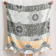 Korean Style Sun Protection Premium Printed Scarves For