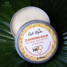 Earth Rhythm Healing Cleansing Balm With Propolis for All Skin Types | Antibacterial & Antioxidant - 100 gm