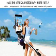 Portable Selfie Stick with Built-in Tripod Stand Bluetooth