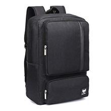 Fur Jaden Black Laptop Backpack with USB Charging Port