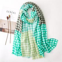 Korean Style Sun Protection Premium Printed Scarves For