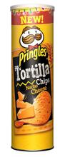 PRINGLES TORTILLA NACHO CHEESE