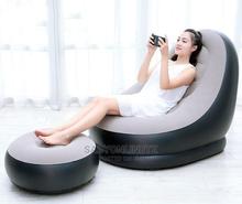 Air Sofa 2 In 1 chanodug Ultra Lounge Inflatable Sofa Chair And Ottoman