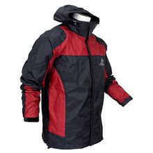 Lugaz waterproof/windproof jacket – Maroon/Black