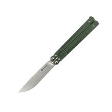 Ganzo Pocket Folding Green Handle Knife G766
