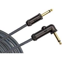 Planet Waves Black Circuit Breaker Instrument Cable with Right-Angle Plug - (AGRA-10)