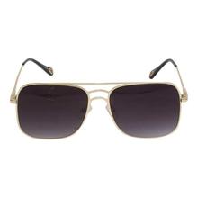 Golden Framed Square Aviator Sunglasses For Men