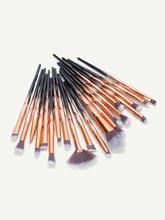 Ombre Handle Makeup Brush 20pcs