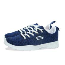 Goldstar Blue Sports Shoes for Women with white laces (G10-603)