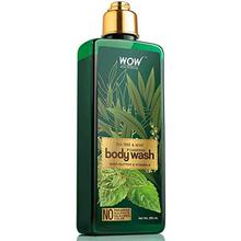 WOW Tea Tree & Mint Foaming Body Wash - No Parabens,