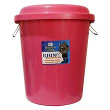 Bagmati Pink Rhino Bucket With Lid 30 Ltrs. - RHINO 3001