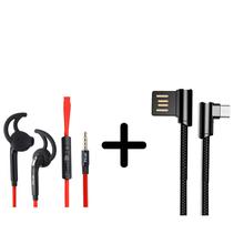 Buy Ptron Spark Pro In-Ear Bluethoot Headset & Get Ptron Solero L Shape Design Data Cable (IOS OR ANDROID) For Free
