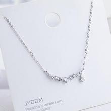 Sterling silver clavicle chain _ Wanying factory direct