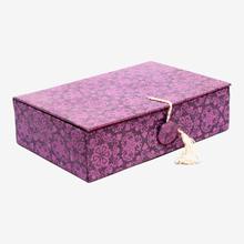 Multicolor Lokta Paper Gift Box (16.5 x 11 x 4.5cm)