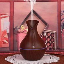 Cool Mist Humidifier Vase Air Purifier Air Diffuser With Whisper Quiet Operation, LED Night Light Functions, Aroma Essential Oil USB