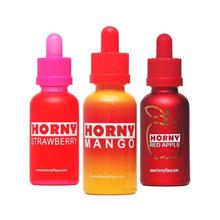 E Liquid Horny Flavour 60ML Vape Juice 3MG- Strawberry/Red Apple/ Mango