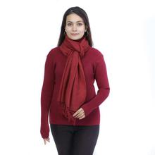 Plain Bright Mix Cashmere Scarf For Women